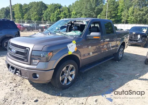 2013 Ford F-150 Fx2 из США, поврежденный, VIN 1FTFW1CF9DKD67696